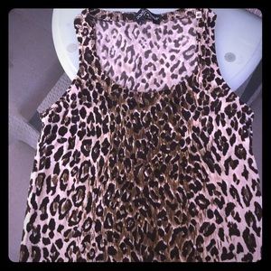 Dolce and Gabbana leopard tank